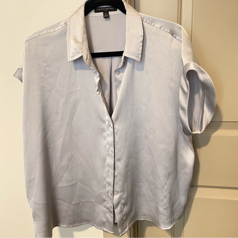 Banana Republic Shiny Blouse